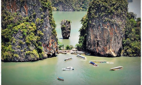 Вертолетный тур над заливом Phang Nga — 16