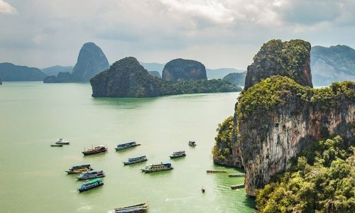 Вертолетный тур над заливом Phang Nga — 7