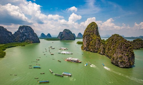 Пхукет и залив Phan Nga на вертолете — 15