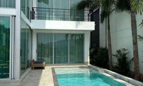 Вилла с 3 спальнями и с видом на бассейн в проекте Grand View Residences Lagoon, район Бангтао/Лагуна