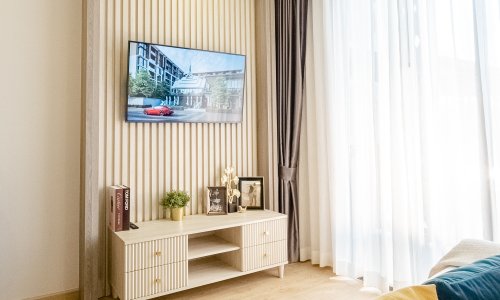 Апартаменты с 1 спальней и с видом на сад в проекте Озон Кондо, район Бангтао/Лагуна