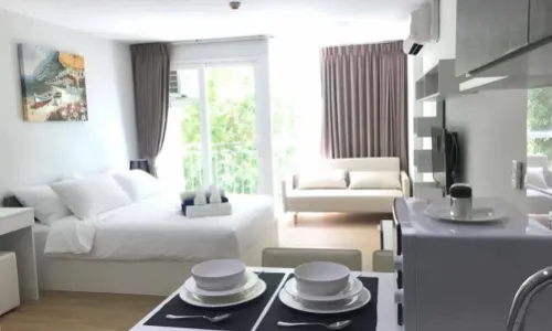 Апартаменты студия и с видом на город в проекте Ката Озон, район Ката