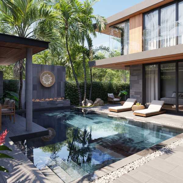Вилла с 4 спальнями и с видом на бассейн, район Бангтао/Лагуна - photo 2