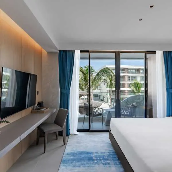 Элегантный номер Premier с видом на бассейн в Kora Beach Resort - photo 7